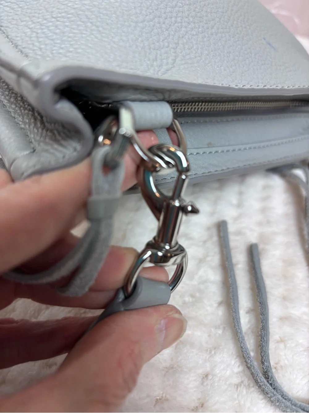 Rebecca Minkoff sleek textured